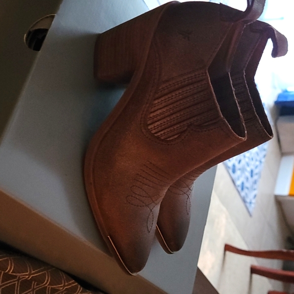 FRYE brown booties